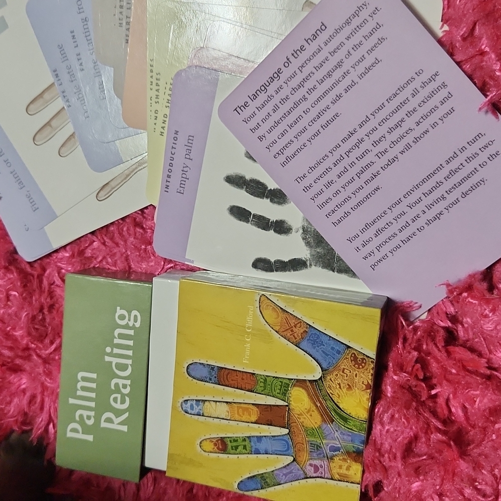 Palm Reading card set